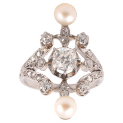 Mid Century Cultured Pearl...