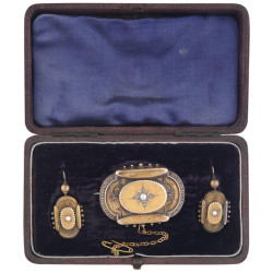 Victorian Brooch Earrings...