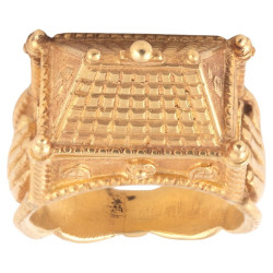 Late 18th Century Gold Jewish Wedding Ring