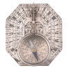 A Silver Butterfield Dial French Early 18th Century