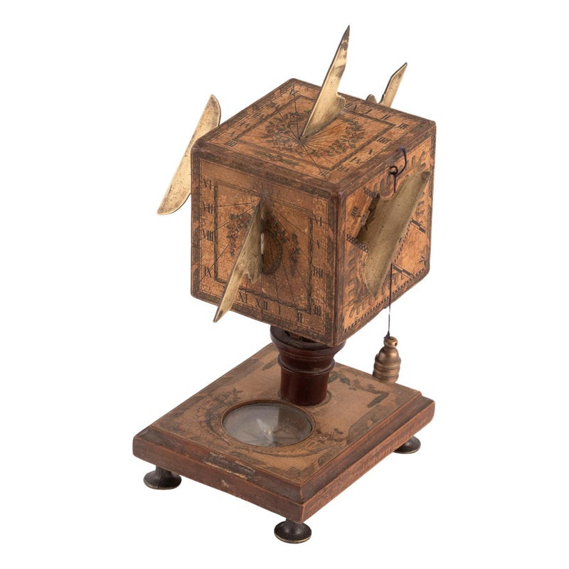 David Beringer (1756-1821) Polyhedral Wooden Sundial