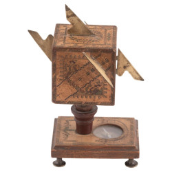 David Beringer (1756-1821) Polyhedral Wooden Sundial