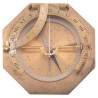 A Brass Equinoctial Dial French 1780ca