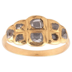 A Late 16th Century Renaissance Ring In Solid 22k Yellow Gold