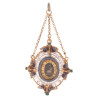 Italian Renaissance Early 17th Century Rock Crystal & Enemal Devotional Pendant