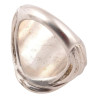 18kt Yellow Gold And Silver Cameo Neptune Men's Ring