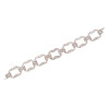 Art Déco Platinum Openwork Old Cut Diamond Set Bracelet