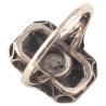 Art Deco Onyx And Old Cut Diamond Ring c.1920