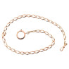 A 18kt Rose Gold Watch Chain Necklace