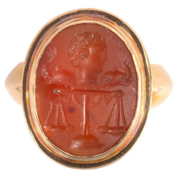 Roman Carnelian Intaglio...