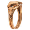 Italian Gimmel/Fede Gold Ring