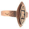 Antique Bourbon Era "Ricordo" Gold Ring