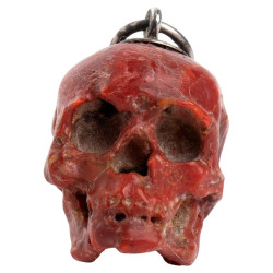 Pendant Memento Mori Red...