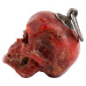 Pendant Memento Mori Red Corallum Rubrum  Italy 18th Century