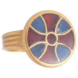 A Merovingian High Karat Gold Ring 6Th/ 7Th Century
