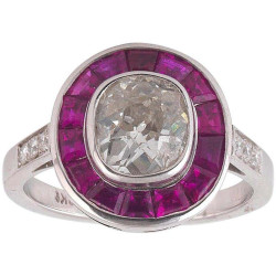 Old Cut 2.5 Carat Diamond...